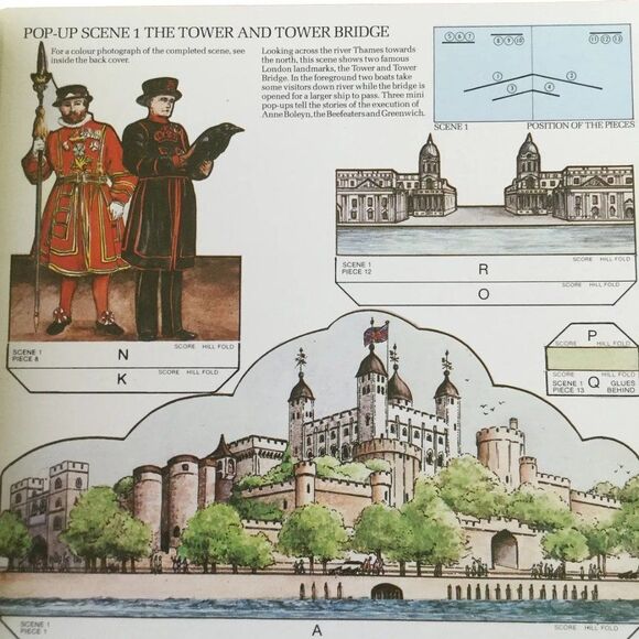 Pop-Up London, a pop-up book to make yourself by Anne Wild, Tarquin Publications - Picture 8 of 8